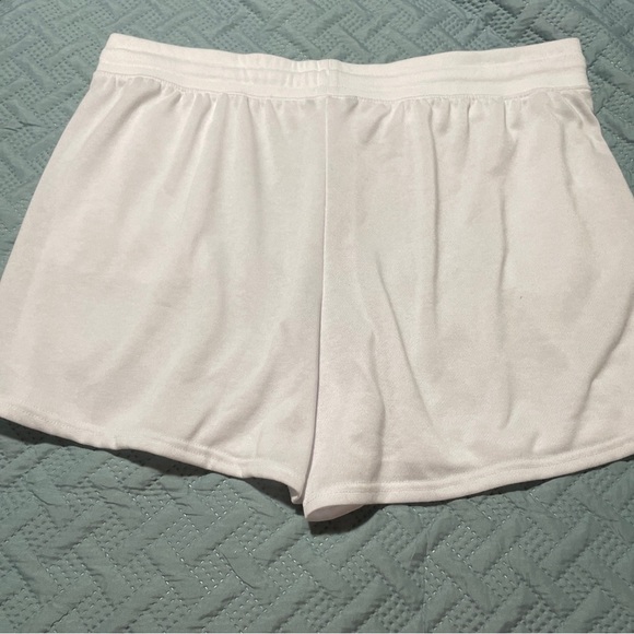 Bebe Sport Womens 3x Cotton Blend White Shorts - Picture 5 of 5